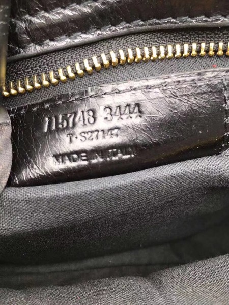 Balenciaga Giant City Gold Studs Handbag 084333 Black Balenciaga Giant City Gold Studs Handbag 084333 Black