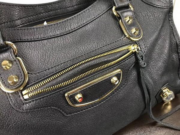 Balenciaga Giant City Gold Studs Handbag B084334 Black Balenciaga Giant City Gold Studs Handbag B084334 Black