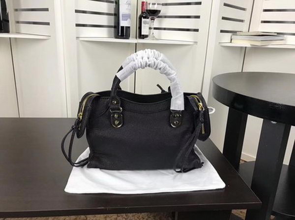 Balenciaga Giant City Gold Studs Handbag B084335 Black Balenciaga Giant City Gold Studs Handbag B084335 Black