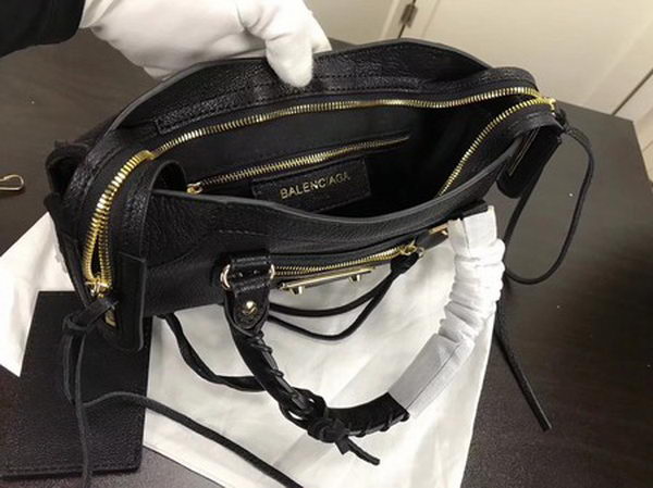 Balenciaga Giant City Gold Studs Handbag B084335 Black Balenciaga Giant City Gold Studs Handbag B084335 Black