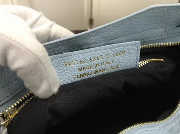 Balenciaga Giant City Gold Studs Handbag B084335 Light Blue Balenciaga Giant City Gold Studs Handbag B084335 Light Blue
