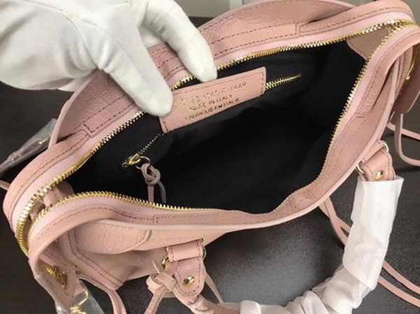Balenciaga Giant City Gold Studs Handbag B084335 Pink Balenciaga Giant City Gold Studs Handbag B084335 Pink