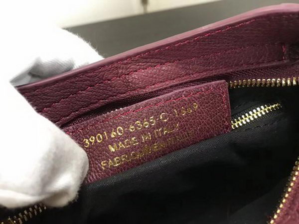 Balenciaga Giant City Gold Studs Handbag B084336 Wine Balenciaga Giant City Gold Studs Handbag B084336 Wine