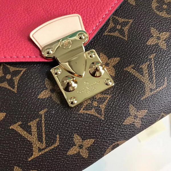 Louis Vuitton Monogram Canvas Pallas Chain Cerise M41201 Light Red Louis Vuitton Monogram Canvas Pallas Chain Cerise M41201 Light Red