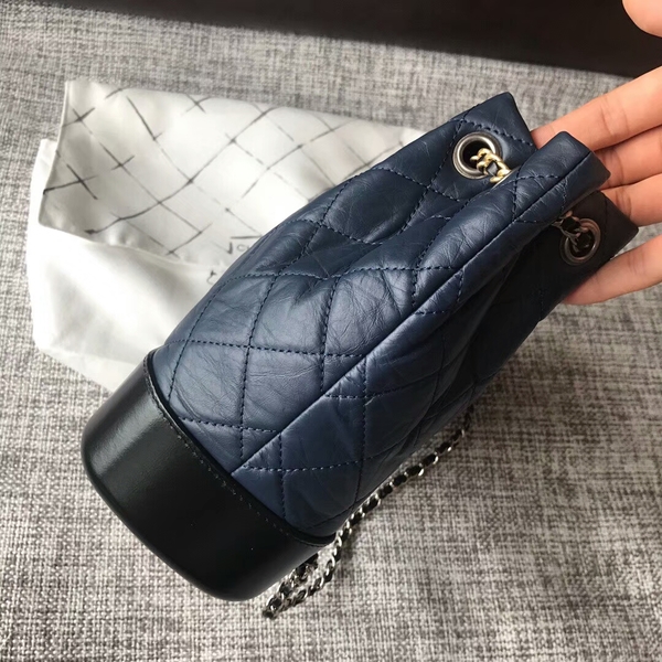 Chanel 2018 Original Calfskin Leather Backpack 81229 Blue Chanel 2018 Original Calfskin Leather Backpack 81229 Blue
