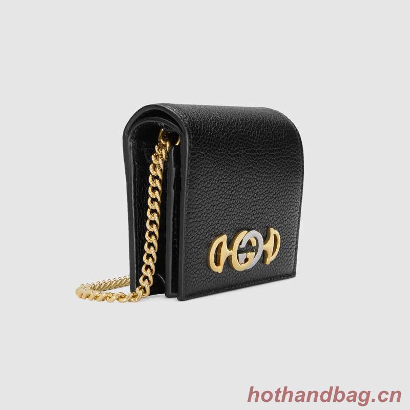 Gucci Zumi Card Holder 570660 Black Gucci Zumi Card Holder 570660 Black