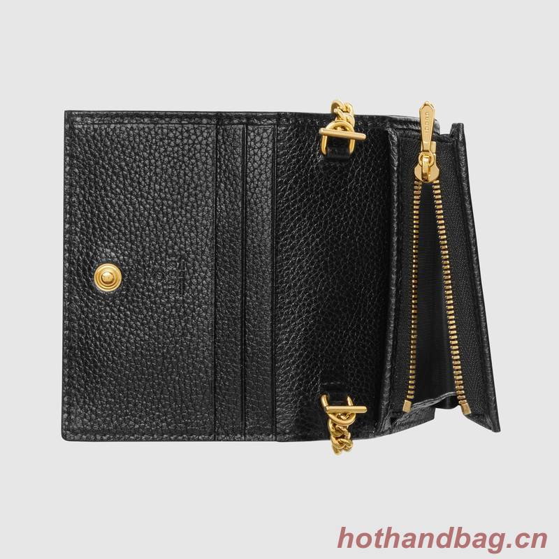 Gucci Zumi Card Holder 570660 Black Gucci Zumi Card Holder 570660 Black