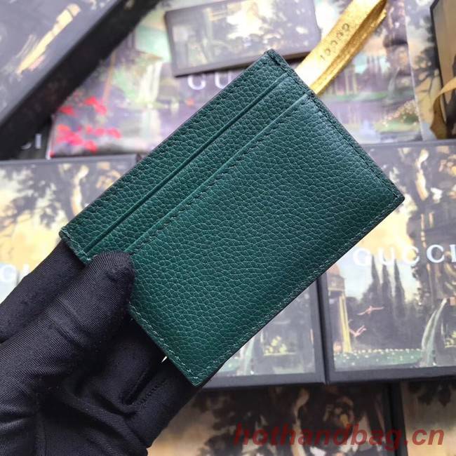 Gucci Zumi Card Holder 570679 green