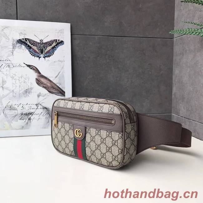 Gucci Ophidia GG belt bag 574796 brown