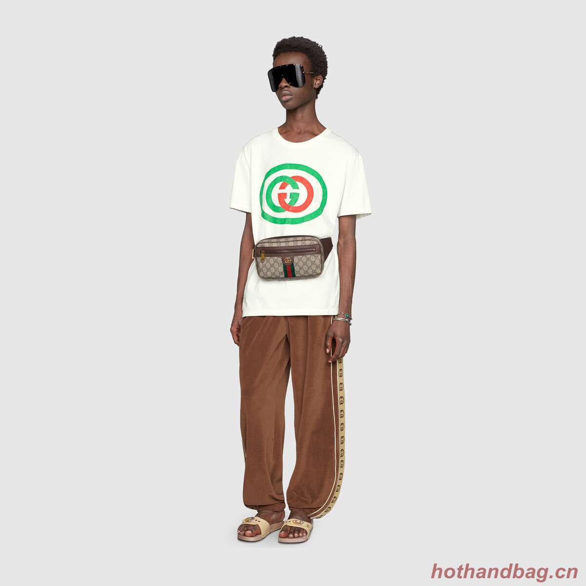 Gucci Ophidia GG belt bag 574796 brown Gucci Ophidia GG belt bag 574796 brown