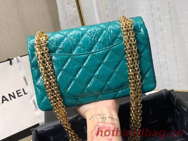 Chanel Shoulder Bag Original Leather Green AS0874 Gold Chanel Shoulder Bag Original Leather Green AS0874 Gold