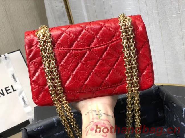 Chanel Shoulder Bag Original Leather Red AS0874 Gold Chanel Shoulder Bag Original Leather Red AS0874 Gold