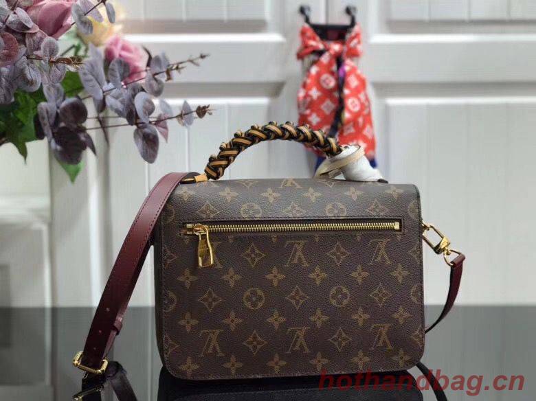 Louis vuitton original Monogram Canvas POCHETTE METIS M43984 Wine Louis vuitton original Monogram Canvas POCHETTE METIS M43984 Wine