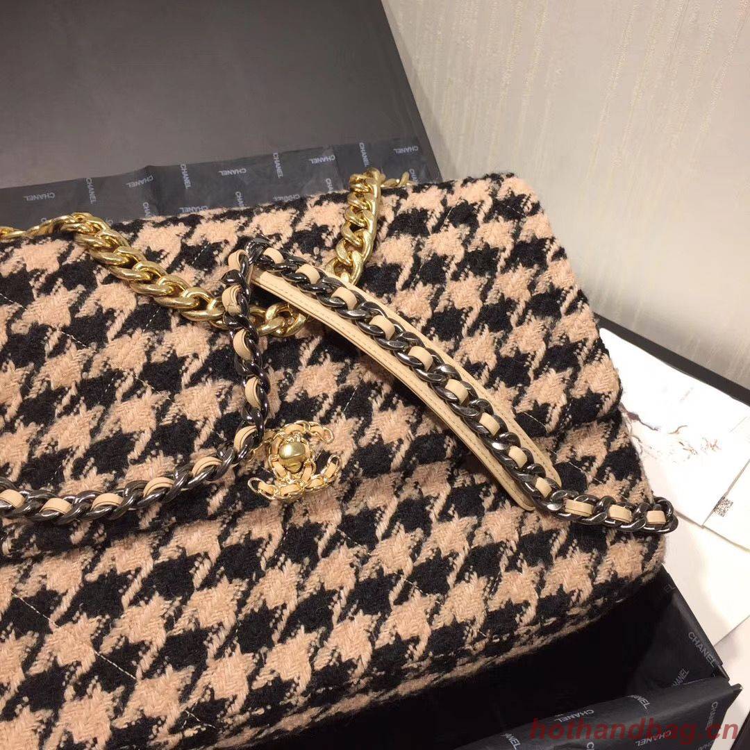 Chanel Original Flap Bags Houndstooth A3269 Black&Beige Chanel Original Flap Bags Houndstooth A3269 Black&Beige