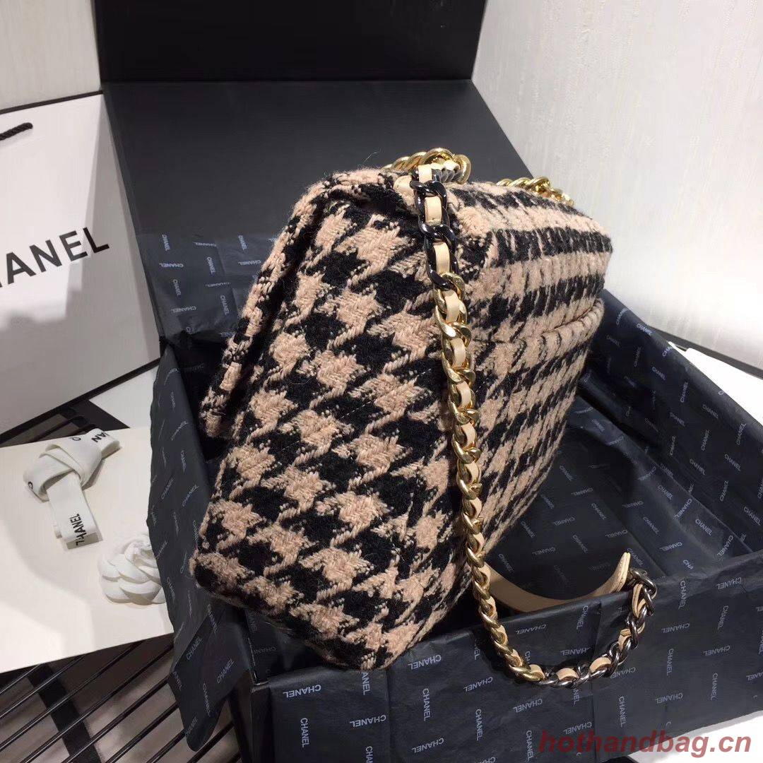 Chanel Original Flap Bags Houndstooth A3269 Black&Beige Chanel Original Flap Bags Houndstooth A3269 Black&Beige