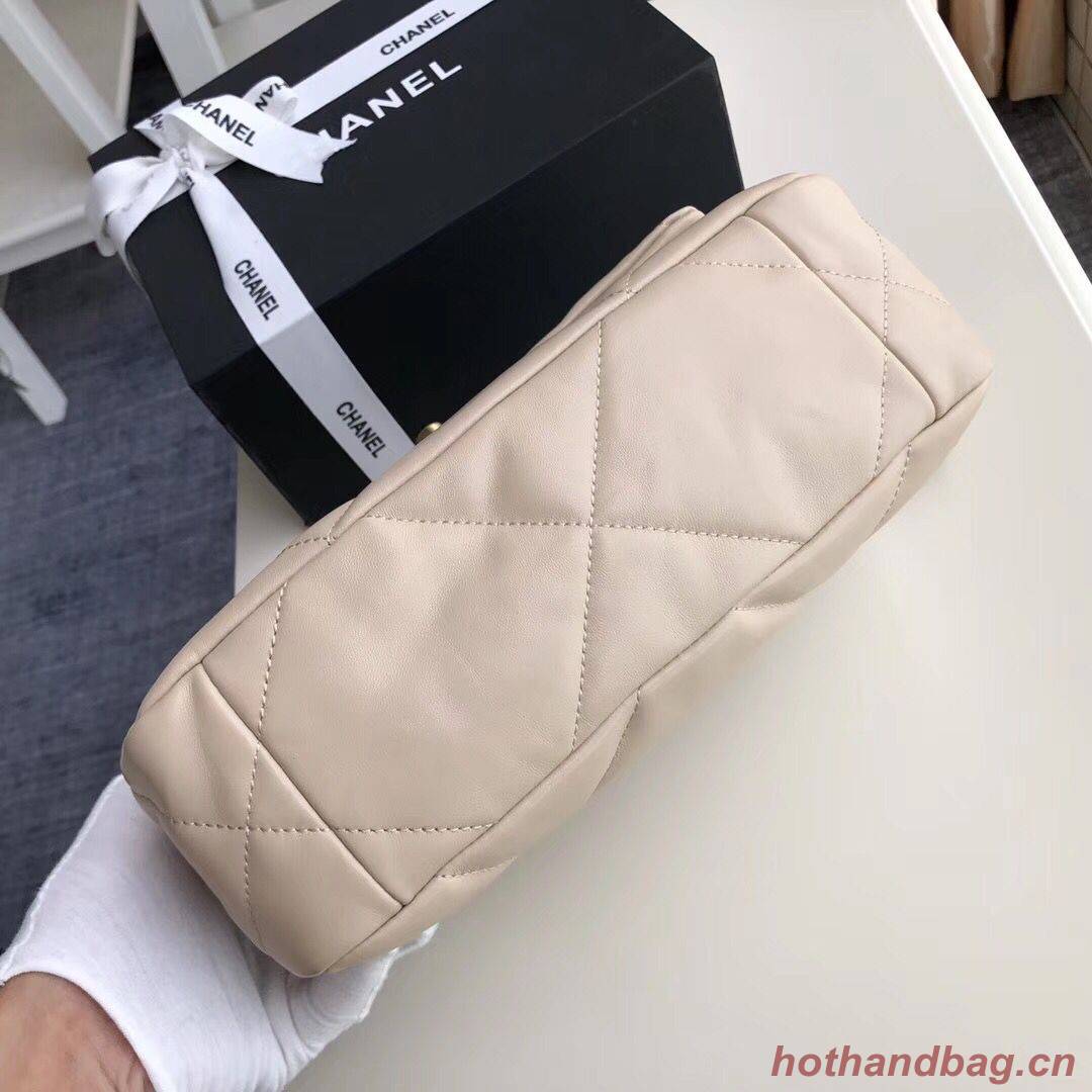 Chanel 19 flap bag AS1160 Cream Chanel 19 flap bag AS1160 Cream