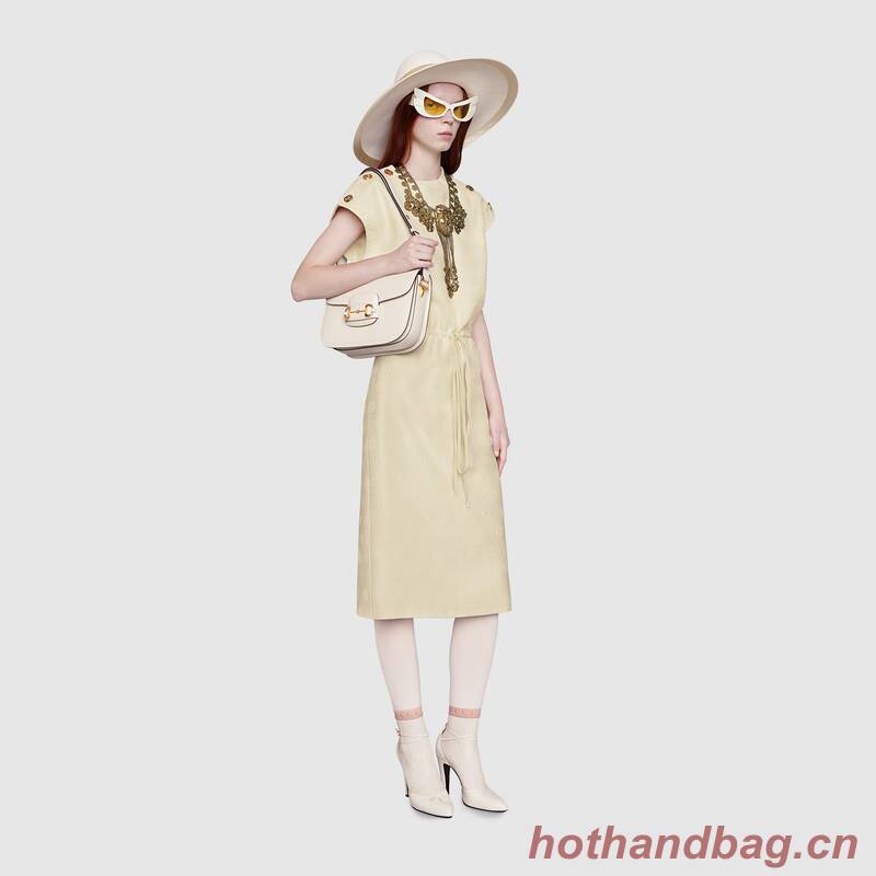 Gucci 1955 leather shoulder bag 602204 white Gucci 1955 leather shoulder bag 602204 white