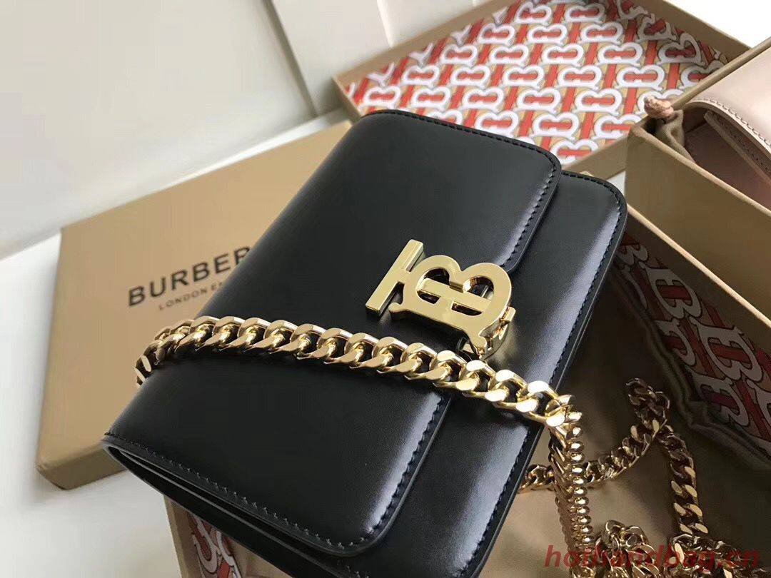 BurBerry Original Leather Thomas Belt Bag BU55698 Black BurBerry Original Leather Thomas Belt Bag BU55698 Black