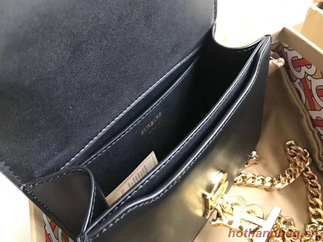 BurBerry Original Leather Thomas Belt Bag BU55698 Black BurBerry Original Leather Thomas Belt Bag BU55698 Black