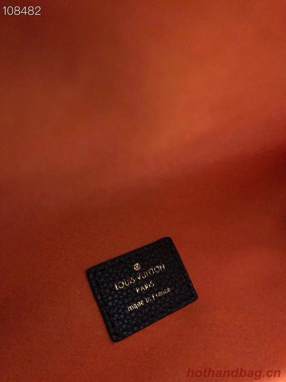 Louis Vuitton Monogram Canvas Original Leather Beltbag M55426 Black Louis Vuitton Monogram Canvas Original Leather Beltbag M55426 Black