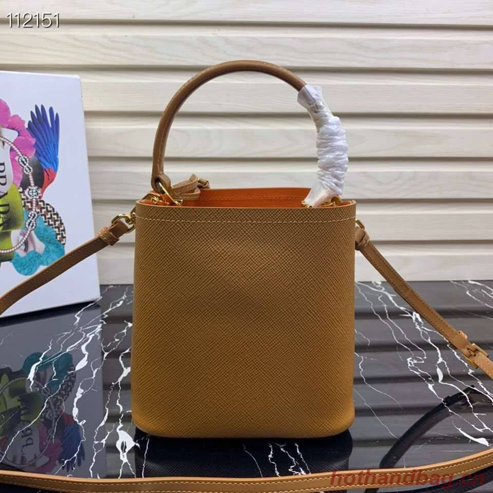 Prada Panier small Original Saffiano Bag 1BA217 Brown Prada Panier small Original Saffiano Bag 1BA217 Brown