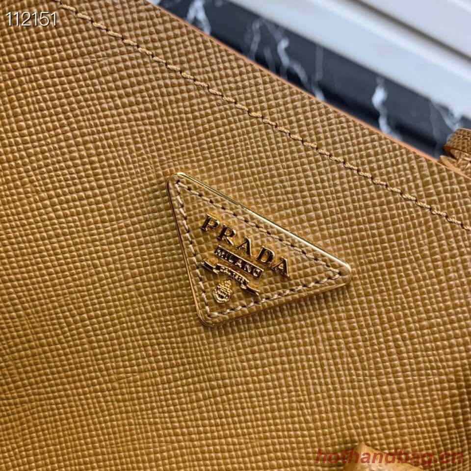 Prada Panier small Original Saffiano Bag 1BA217 Brown Prada Panier small Original Saffiano Bag 1BA217 Brown
