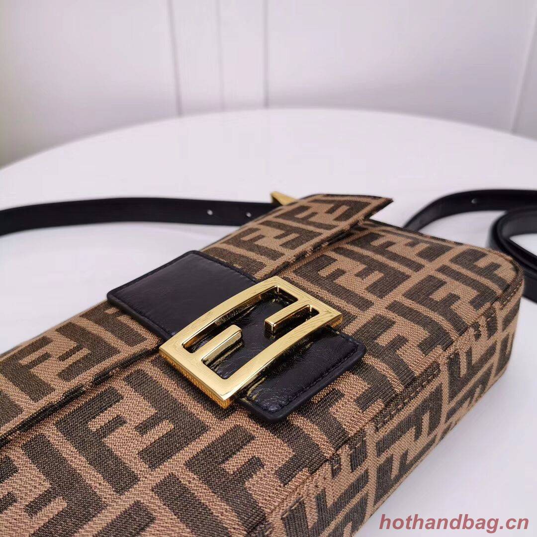 FENDI BAGUETTE fabric bag 8BR011 black FENDI BAGUETTE fabric bag 8BR011 black