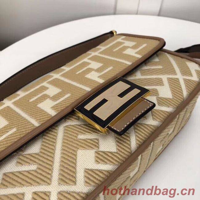 FENDI fabric bag F0386 Beige FENDI fabric bag F0386 Beige