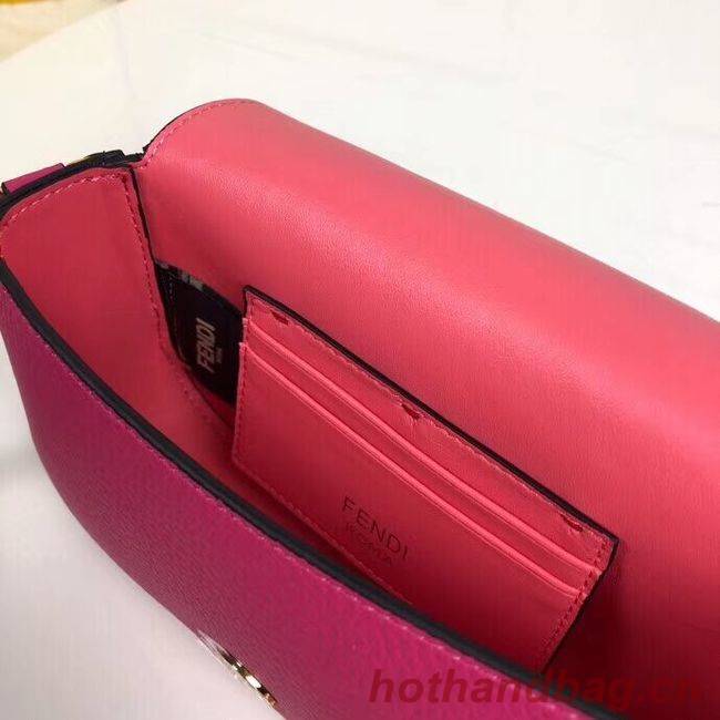 Fendi BAGUETTE leather bag F2467 rose Fendi BAGUETTE leather bag F2467 rose