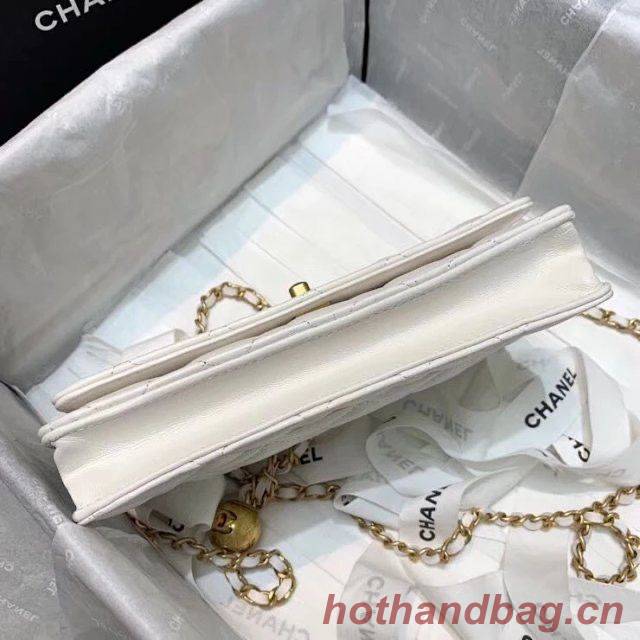 Chanel WOC Original Leather Golden Ball Flap cross-body bag B33818 Chanel WOC Original Leather Golden Ball Flap cross-body bag B33818