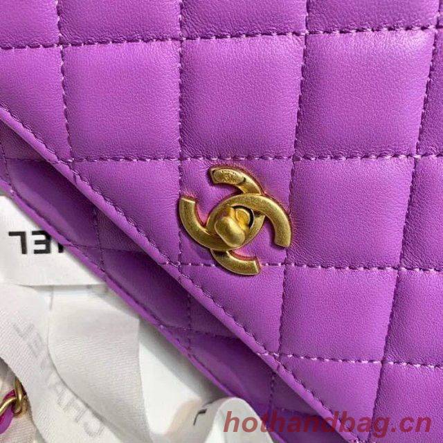 Chanel WOC Original Leather Golden Ball Flap cross-body bag B33818 Chanel WOC Original Leather Golden Ball Flap cross-body bag B33818