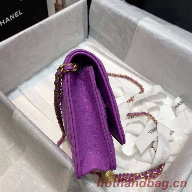 Chanel WOC Original Leather Golden Ball Flap cross-body bag B33818 Chanel WOC Original Leather Golden Ball Flap cross-body bag B33818