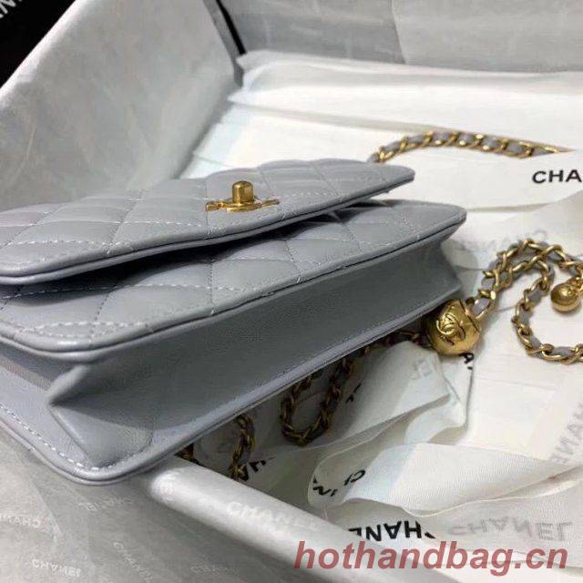 Chanel WOC Original Leather Golden Ball Flap cross-body bag B33818 Chanel WOC Original Leather Golden Ball Flap cross-body bag B33818