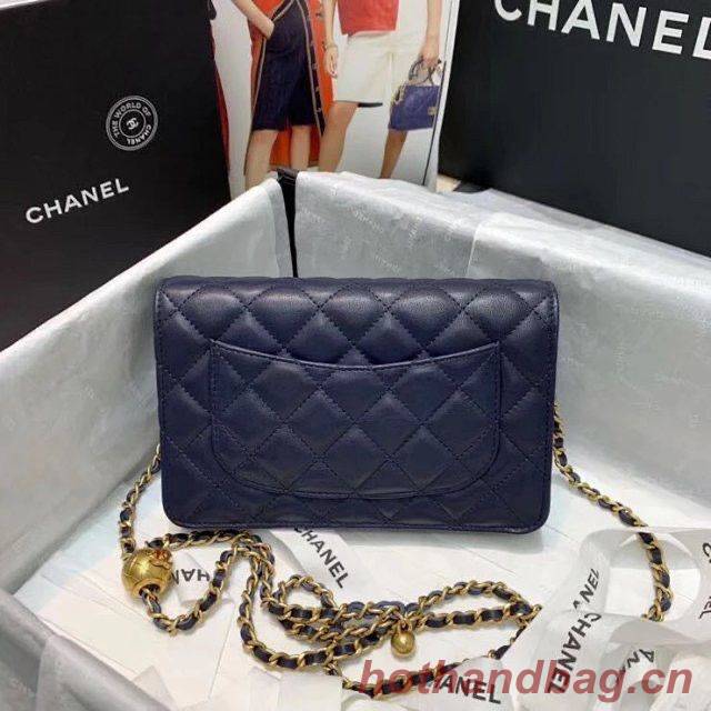 Chanel WOC Original Leather Golden Ball Flap cross-body bag B33818 Chanel WOC Original Leather Golden Ball Flap cross-body bag B33818