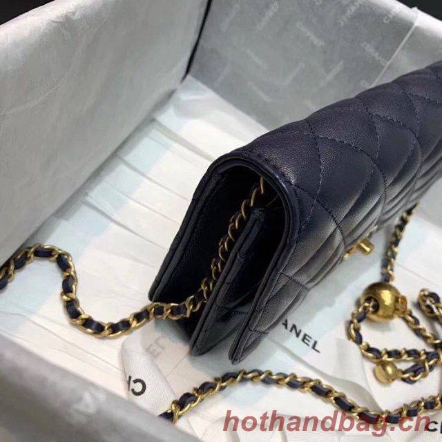 Chanel WOC Original Leather Golden Ball Flap cross-body bag B33818 Chanel WOC Original Leather Golden Ball Flap cross-body bag B33818