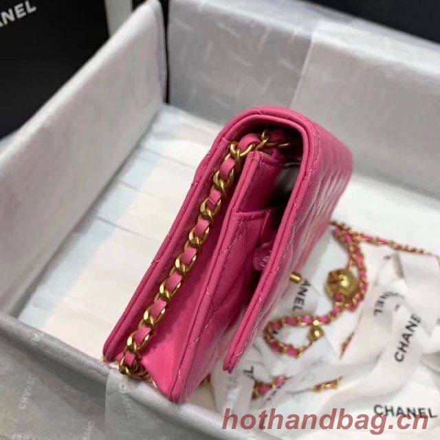 Chanel WOC Original Leather Golden Ball Flap cross-body bag B33818 Chanel WOC Original Leather Golden Ball Flap cross-body bag B33818