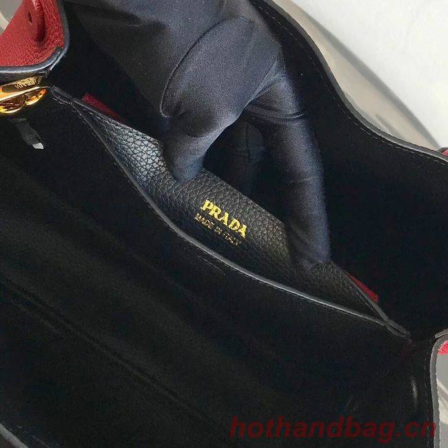 Prada Deer skin bag 1BG008 red Prada Deer skin bag 1BG008 red