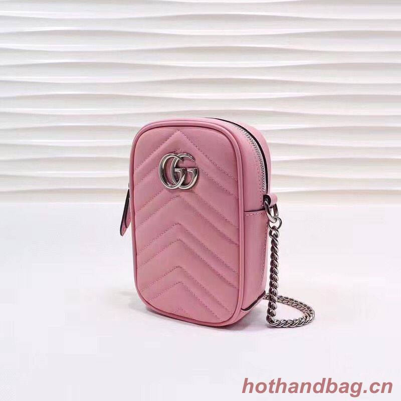 Gucci GG Marmont Mini Bag 575188 Pink Gucci GG Marmont Mini Bag 575188 Pink
