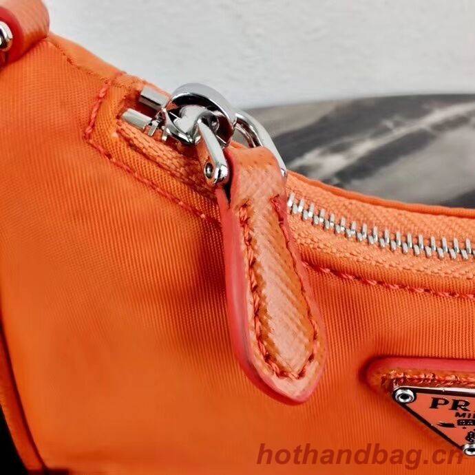 Prada Re-Edition nylon mini shoulder bag 1TT122 orange Prada Re-Edition nylon mini shoulder bag 1TT122 orange