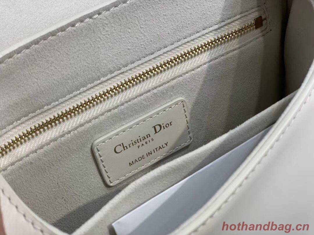 Dior SOFT CALFSKIN BAG small C0319 white Dior SOFT CALFSKIN BAG small C0319 white
