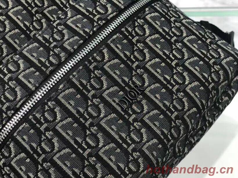Dior original canvas knapsack CR2021 grey Dior original canvas knapsack CR2021 grey