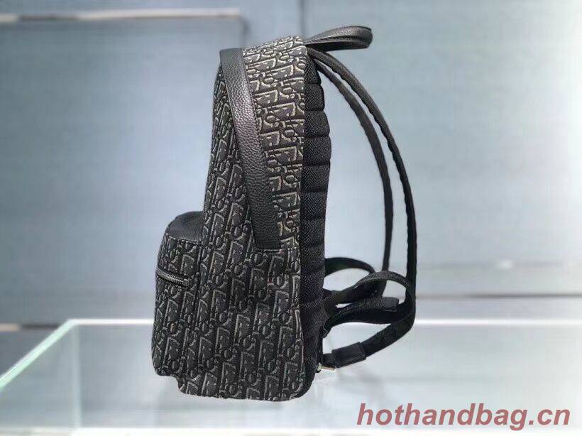 Dior original canvas knapsack CR2021 grey Dior original canvas knapsack CR2021 grey