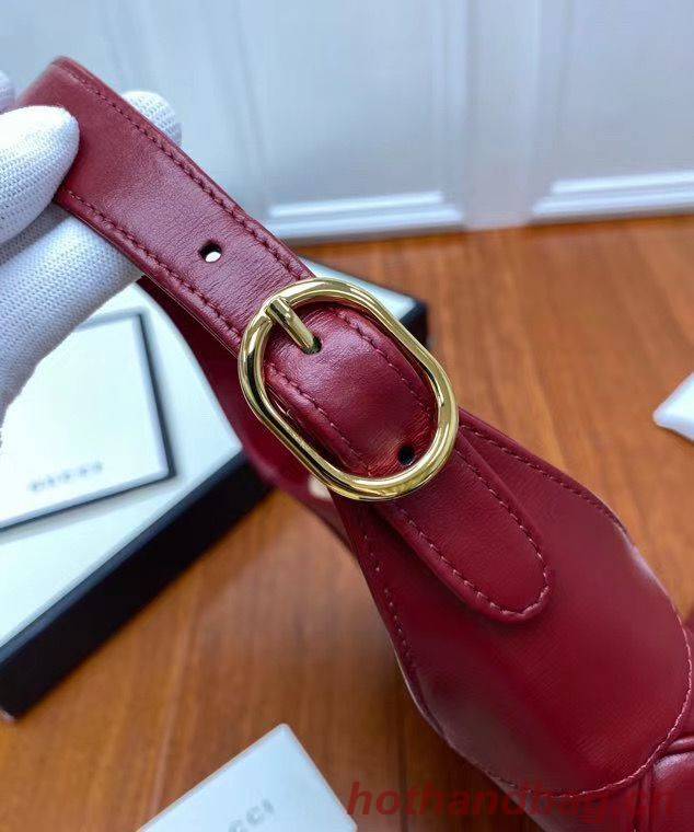 Gucci Jackie 1961 small hobo bag 636709 Red Gucci Jackie 1961 small hobo bag 636709 Red