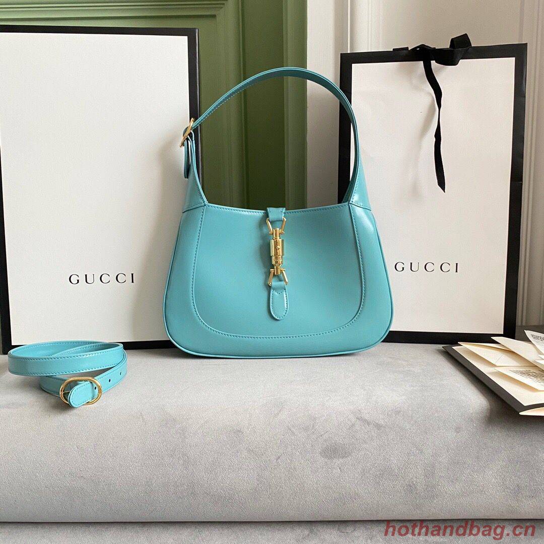 Gucci Jackie 1961 small hobo bag 636709 sky blue Gucci Jackie 1961 small hobo bag 636709 sky blue