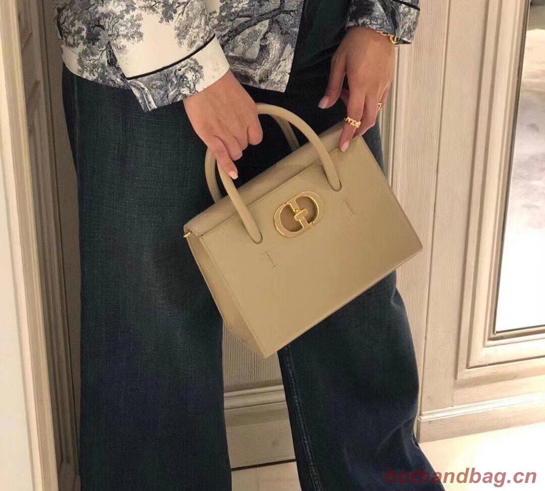 DIOR MEDIUM ST HONORE TOTE Grained Calfskin M9321UMBA Beige DIOR MEDIUM ST HONORE TOTE Grained Calfskin M9321UMBA Beige