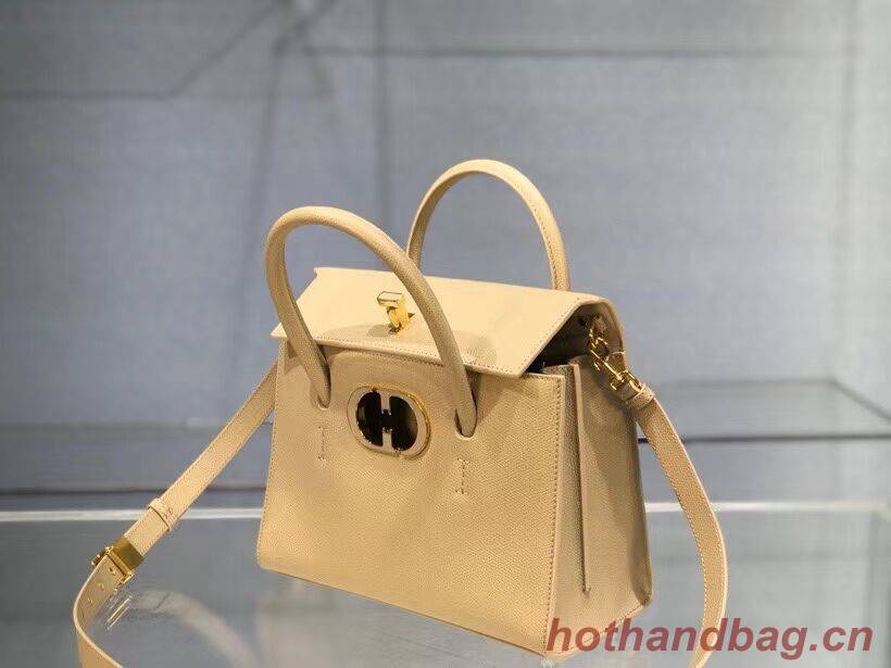 DIOR MEDIUM ST HONORE TOTE Grained Calfskin M9321UMBA Beige DIOR MEDIUM ST HONORE TOTE Grained Calfskin M9321UMBA Beige