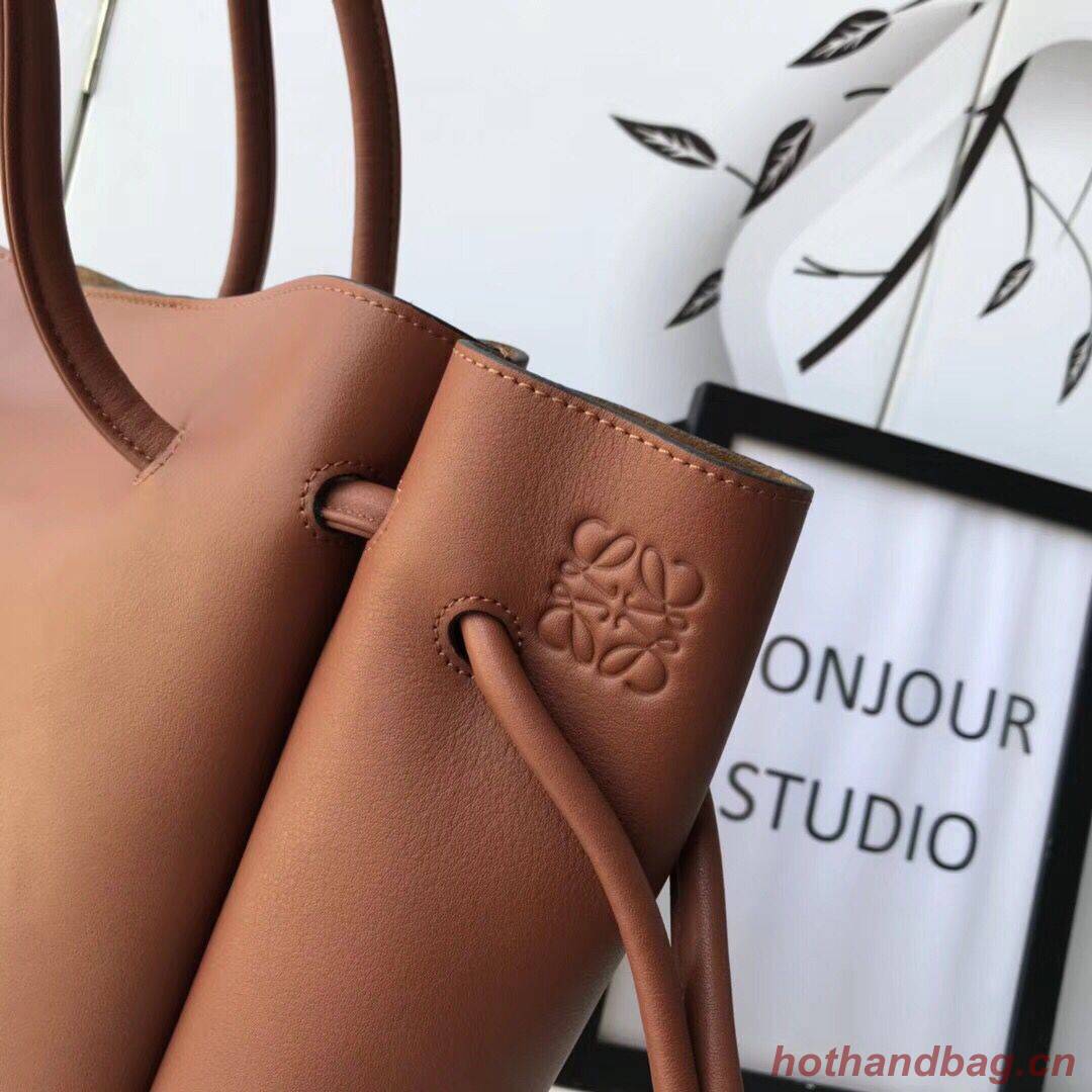 Loewe tote Bags Original Leather 10189 brown Loewe tote Bags Original Leather 10189 brown
