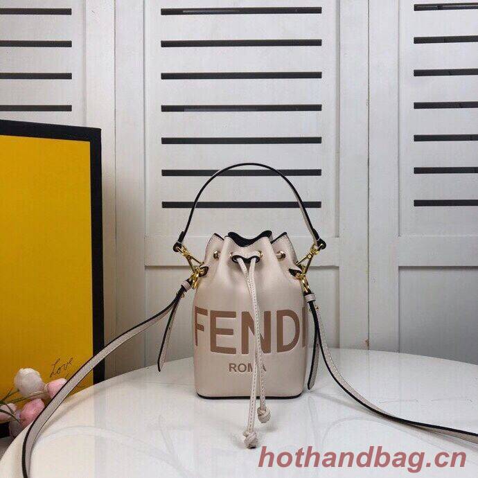 FENDI MON TRESOR beige leather mini-bag 8BS010 FENDI MON TRESOR beige leather mini-bag 8BS010