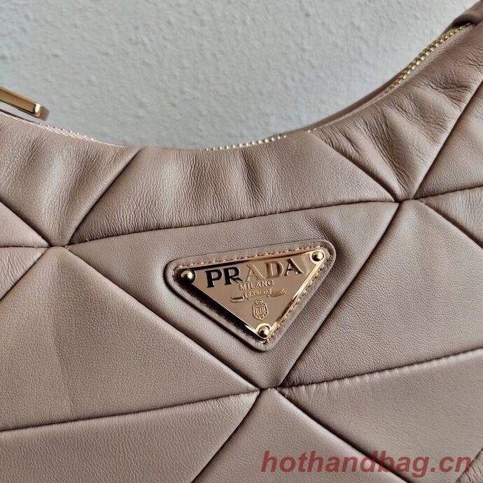 Prada Gaufre nappa leather shoulder bag 1BC151A Biscuits Prada Gaufre nappa leather shoulder bag 1BC151A Biscuits