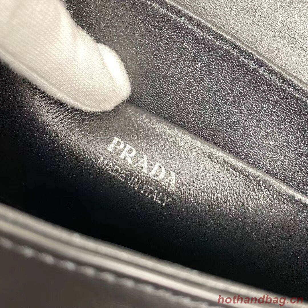 Prada System nappa leather patchwork bag 1BG283 black Prada System nappa leather patchwork bag 1BG283 black